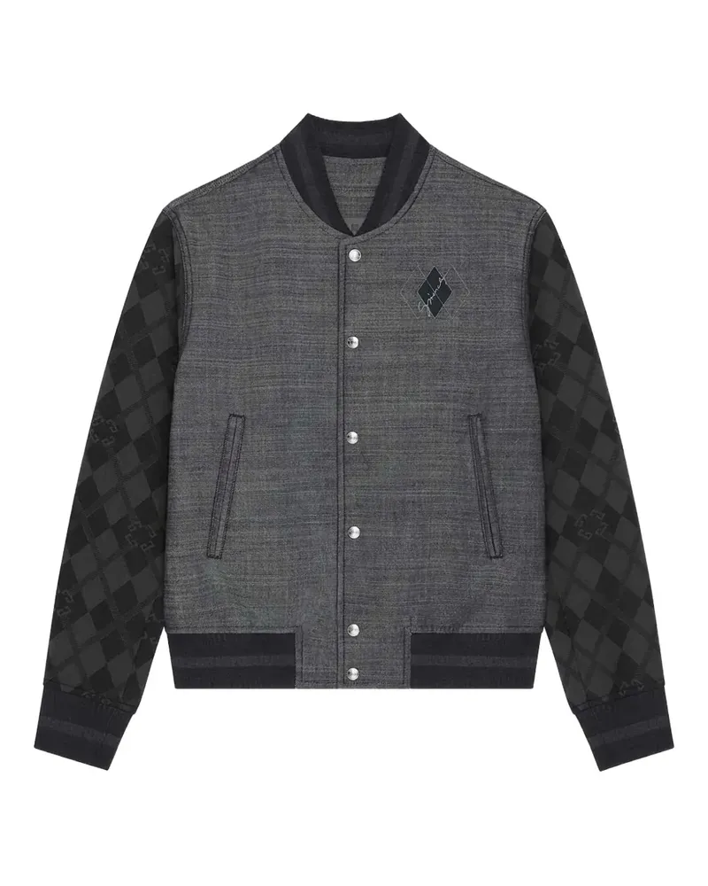 Givenchy 72 Collegejacke mit Monogramm - Blau Blau