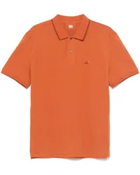 C.P. Company Poloshirt aus Pikee Orange