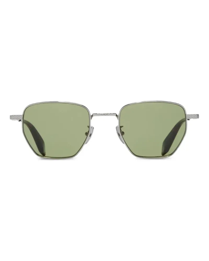 Cutler and Gross Sonnenbrille mit geometrischem Gestell - Silber Silber