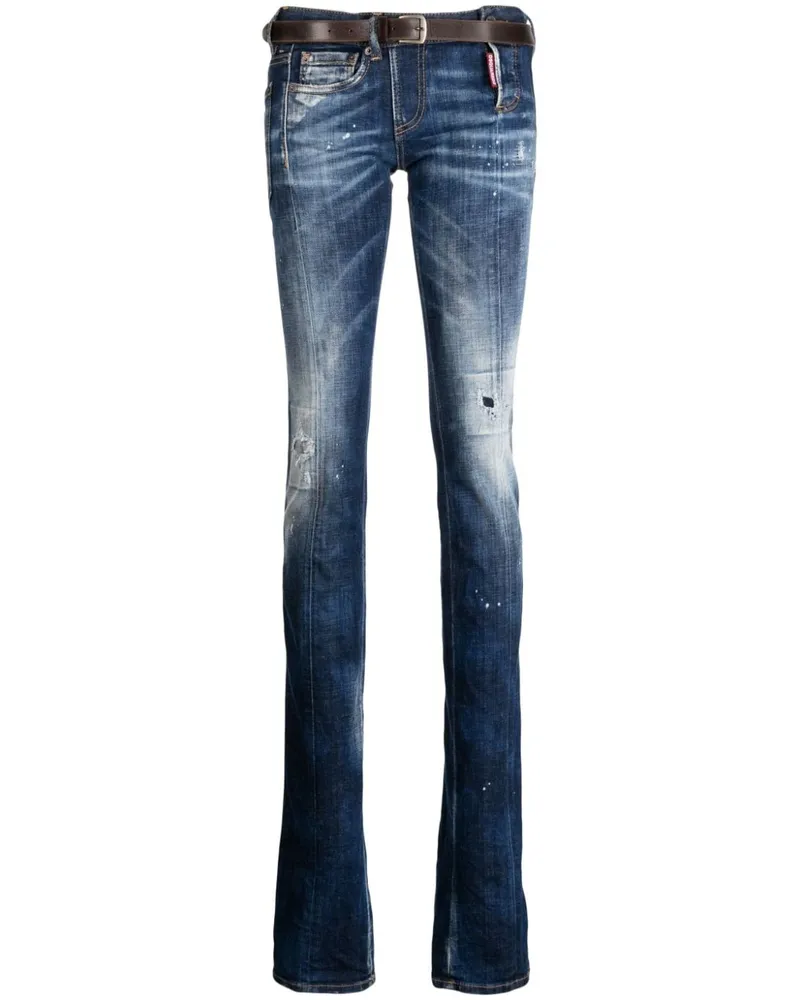 Dsquared2 Sharpey Skinny-Jeans - Blau Blau
