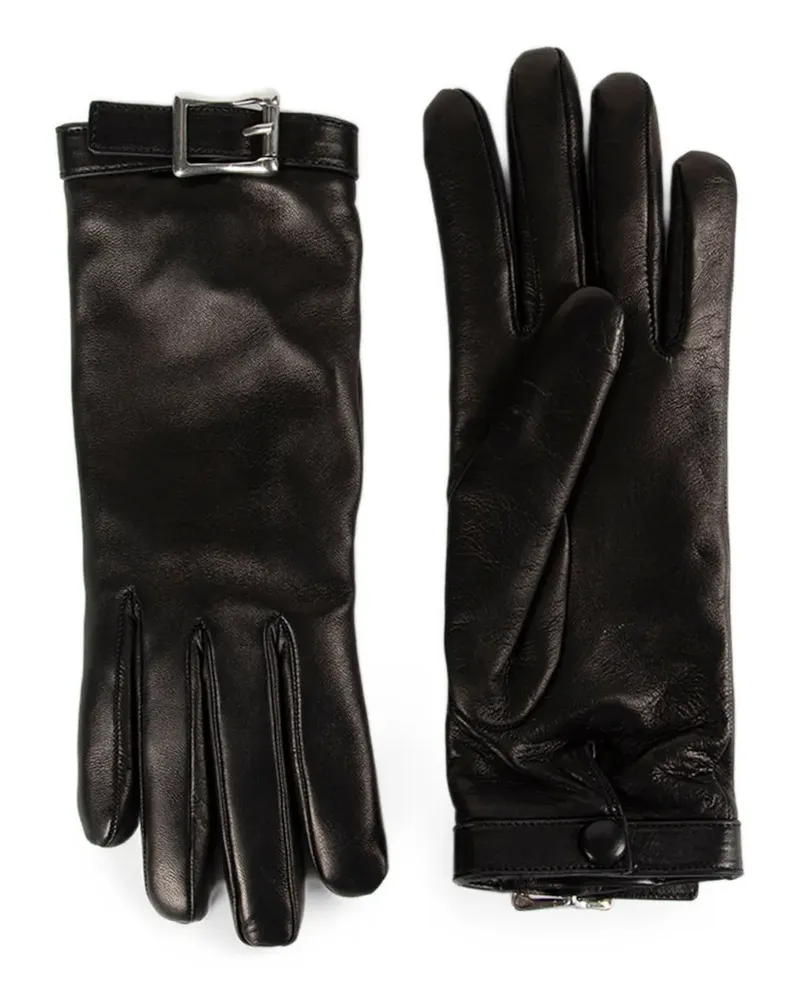 Ann Demeulemeester Arly Handschuhe - Schwarz Schwarz