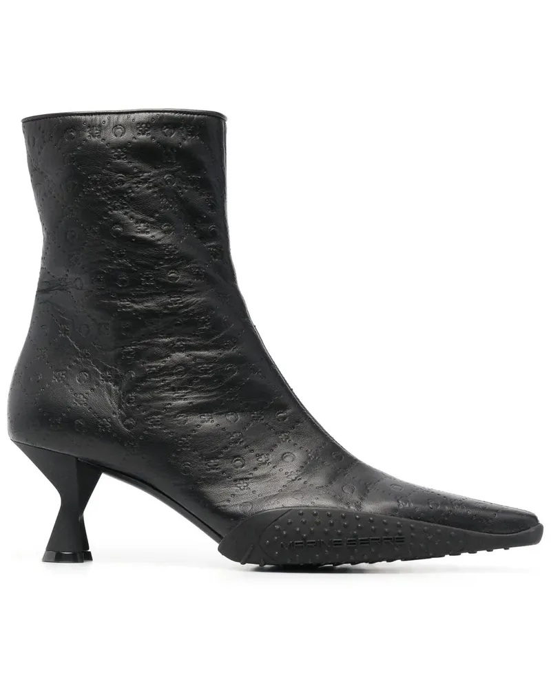Marine Serre Klassische Stiefeletten - Schwarz Schwarz
