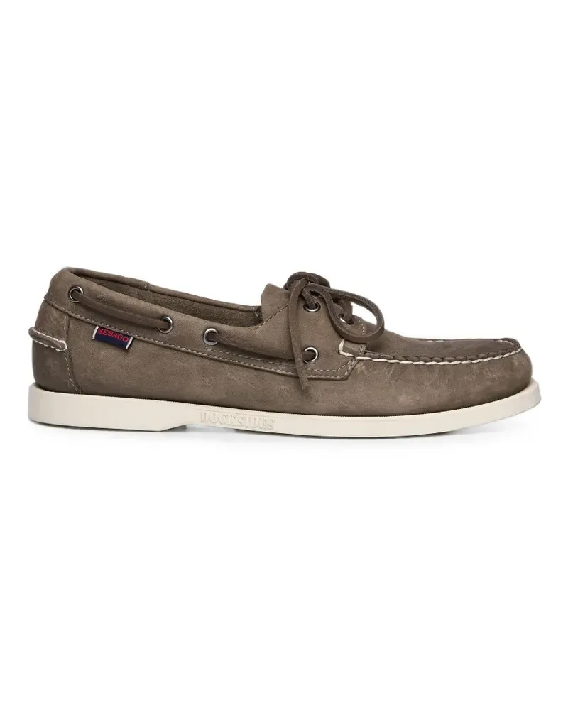 Sebago Docksides Portland Segelschuhe - Grau Grau
