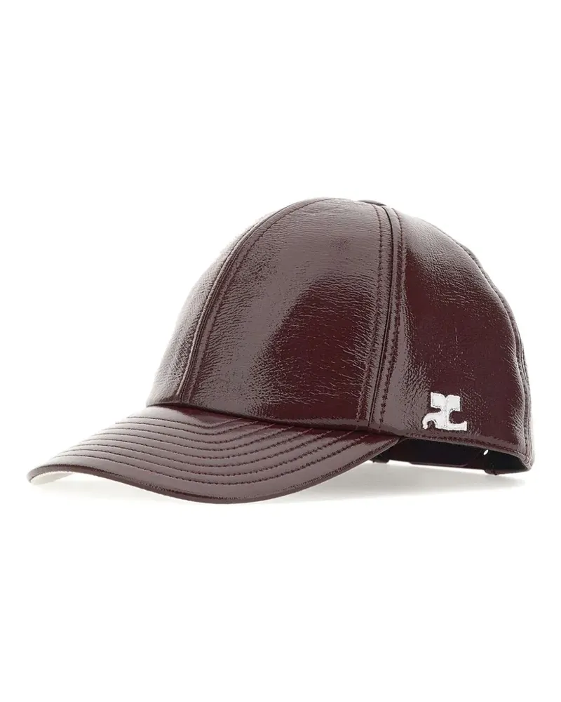 Courrèges Reedition Baseballkappe - Rot Rot