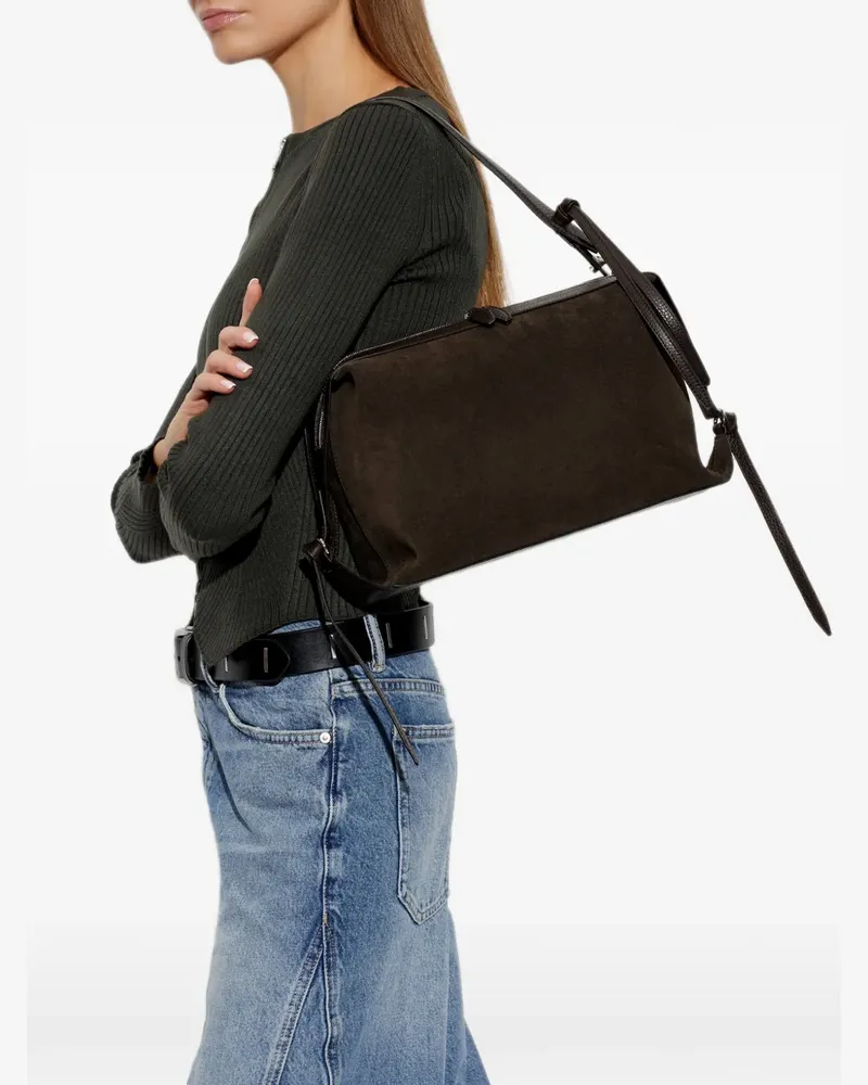 YUZEFI Bento Schultertasche - Braun Braun