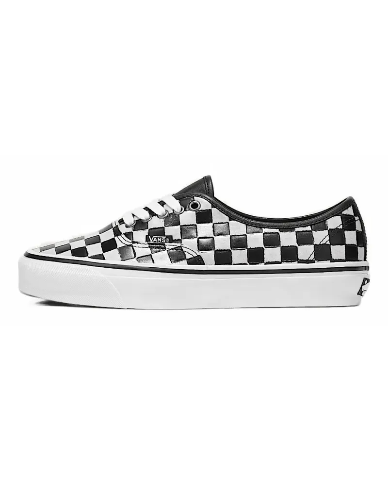 Vans OTW Authentic 44 Vibram Sneakers mit Schachbrettmuster - Schwarz Schwarz