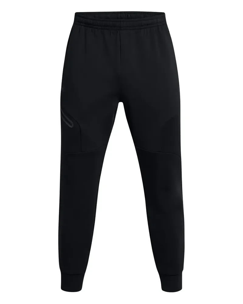 Under Armour Unstoppable Fleece Jogginghose mit Reißverschlusstasche - Schwarz Schwarz
