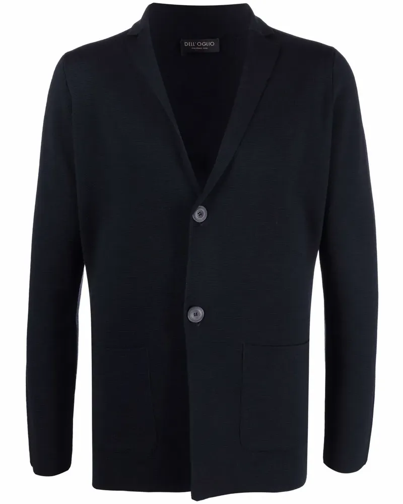 Dell'oglio Klassisches Sakko - Blau Blau