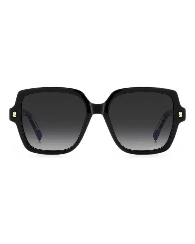 Missoni Sonnenbrille mit eckigem Gestell - Schwarz Schwarz