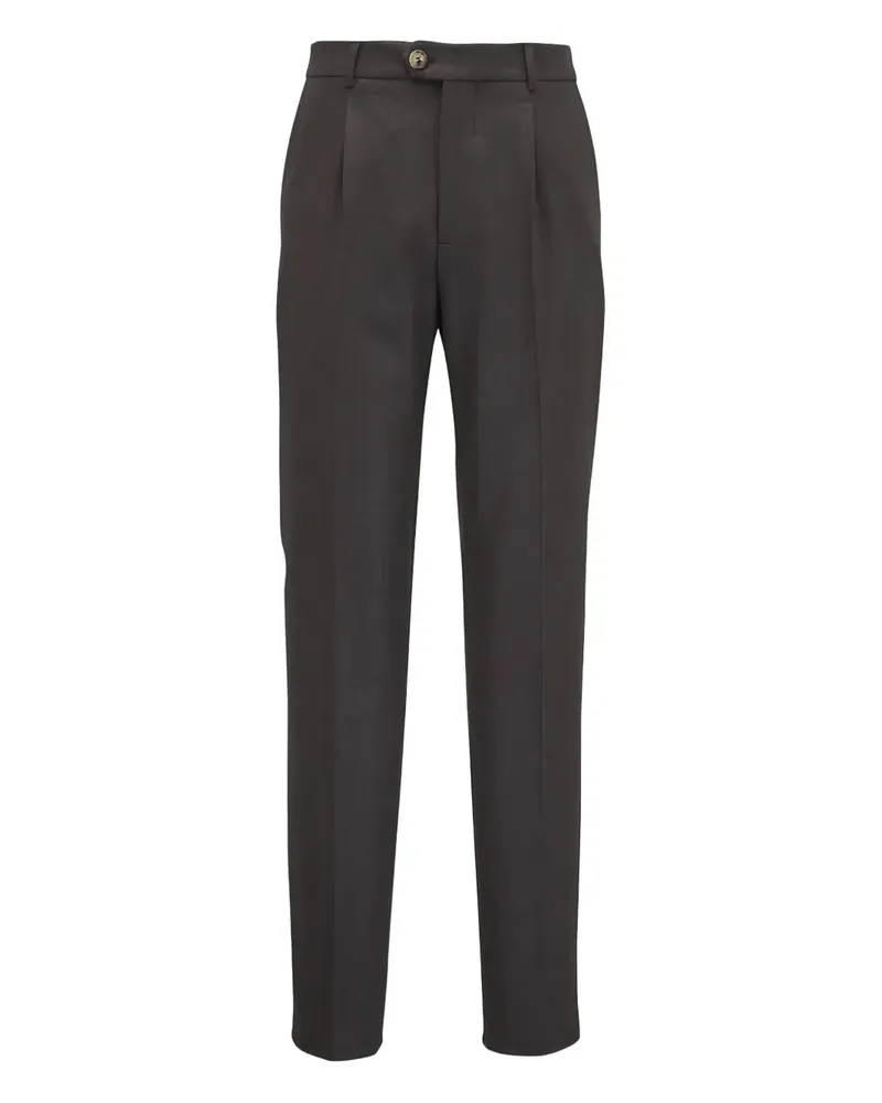 Brunello Cucinelli Plissierte Hose - Braun Braun