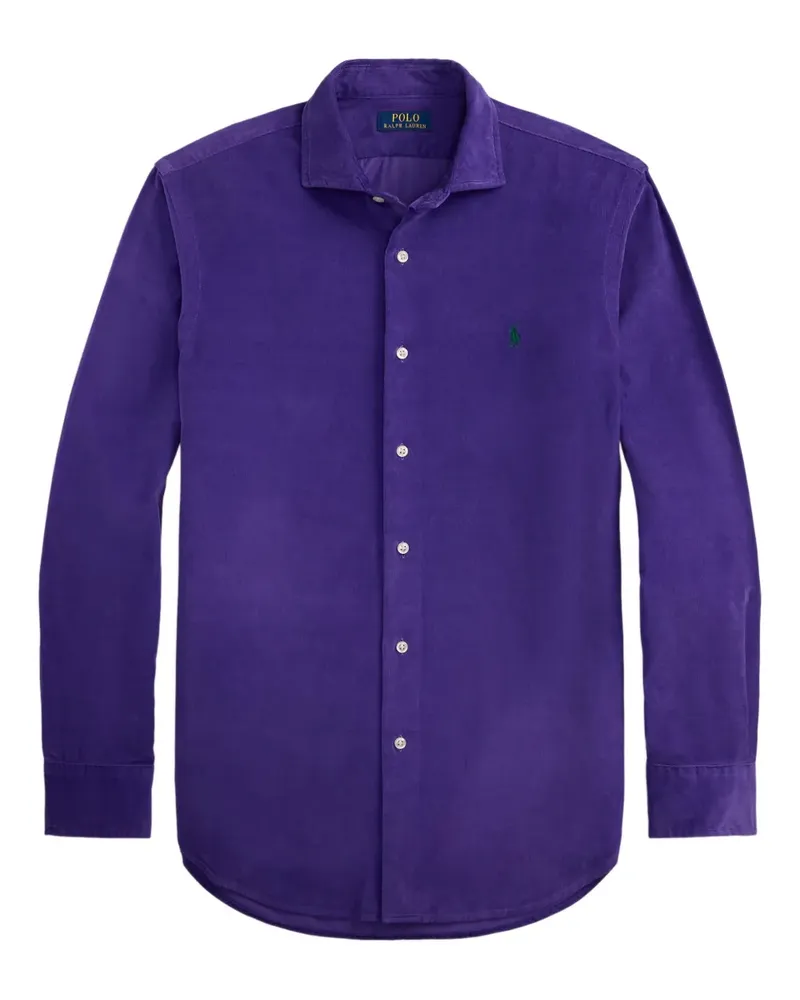 Ralph Lauren corduroy long-sleeve shirt - Violett Violett