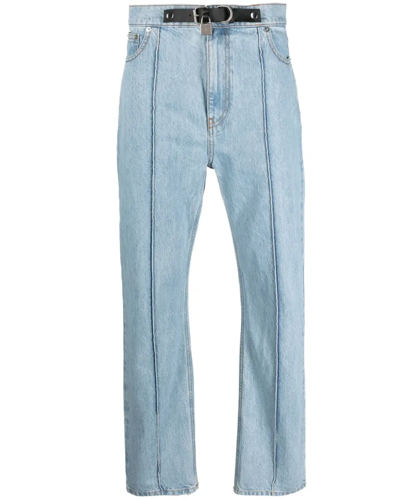 J.W.Anderson Gerade Jeans - Blau Blau