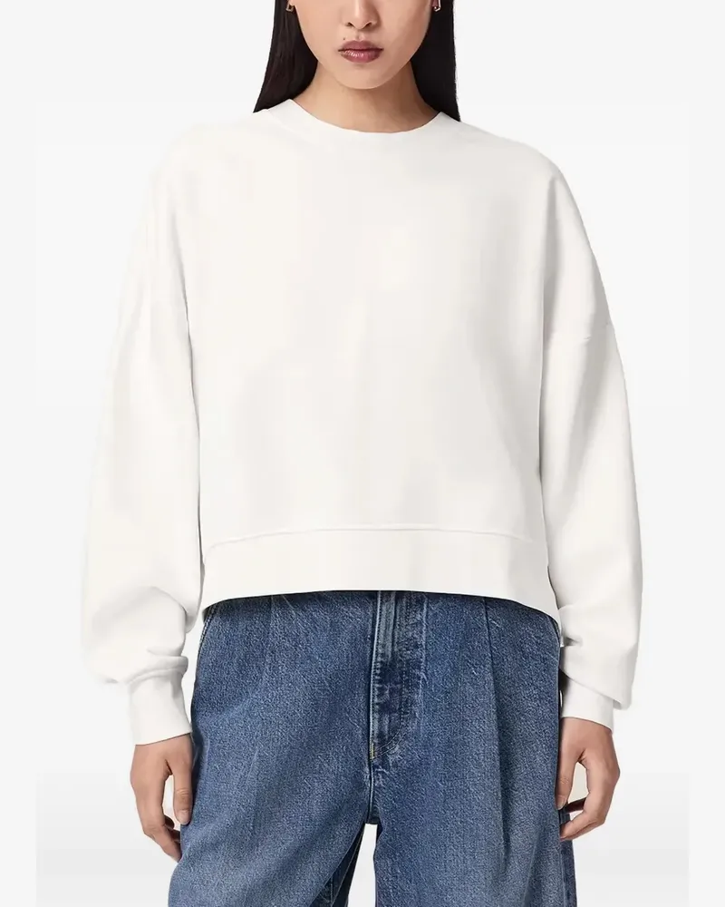 AllSaints Esme Lila Oversized-Sweatshirt - Weiß Weiß