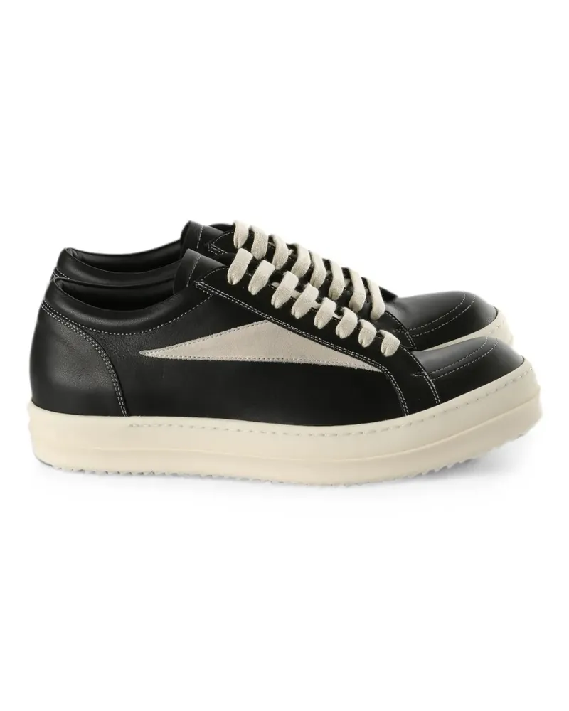 Rick Owens Sneakers mit Einsätzen - Schwarz Schwarz