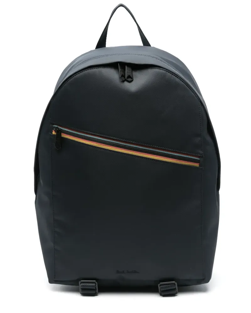 Paul Smith Artist Stripe Rucksack - Blau Blau