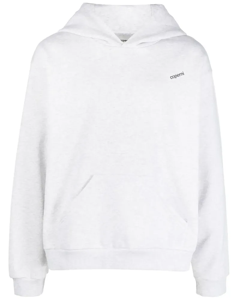 COPERNI Hoodie mit Logo-Print - Grau Grau