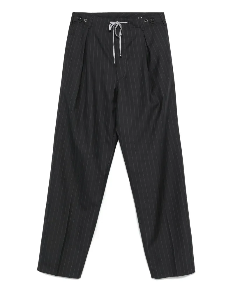 Maison Margiela Hose mit Nadelstreifen - Grau Grau