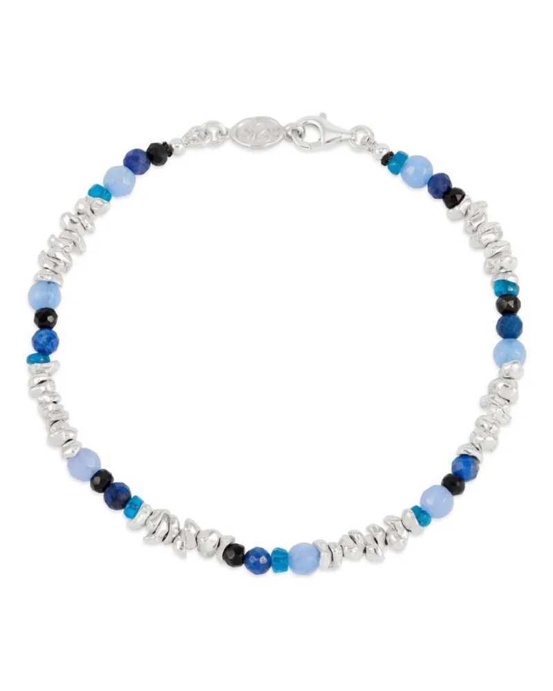 Dower & Hall Jadded Nugget Armband Blau