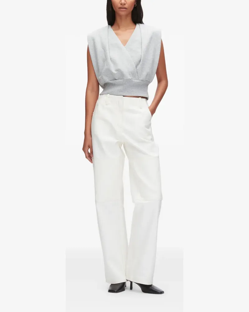 3.1 phillip lim V-neck sleeveless top - Grau Grau