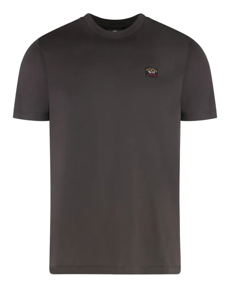 Paul & Shark Klassisches T-Shirt - Braun Braun