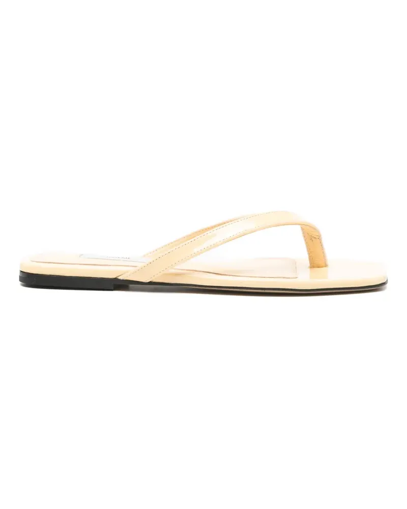 Totême Sandalen mit eckiger Spitze - Nude Nude
