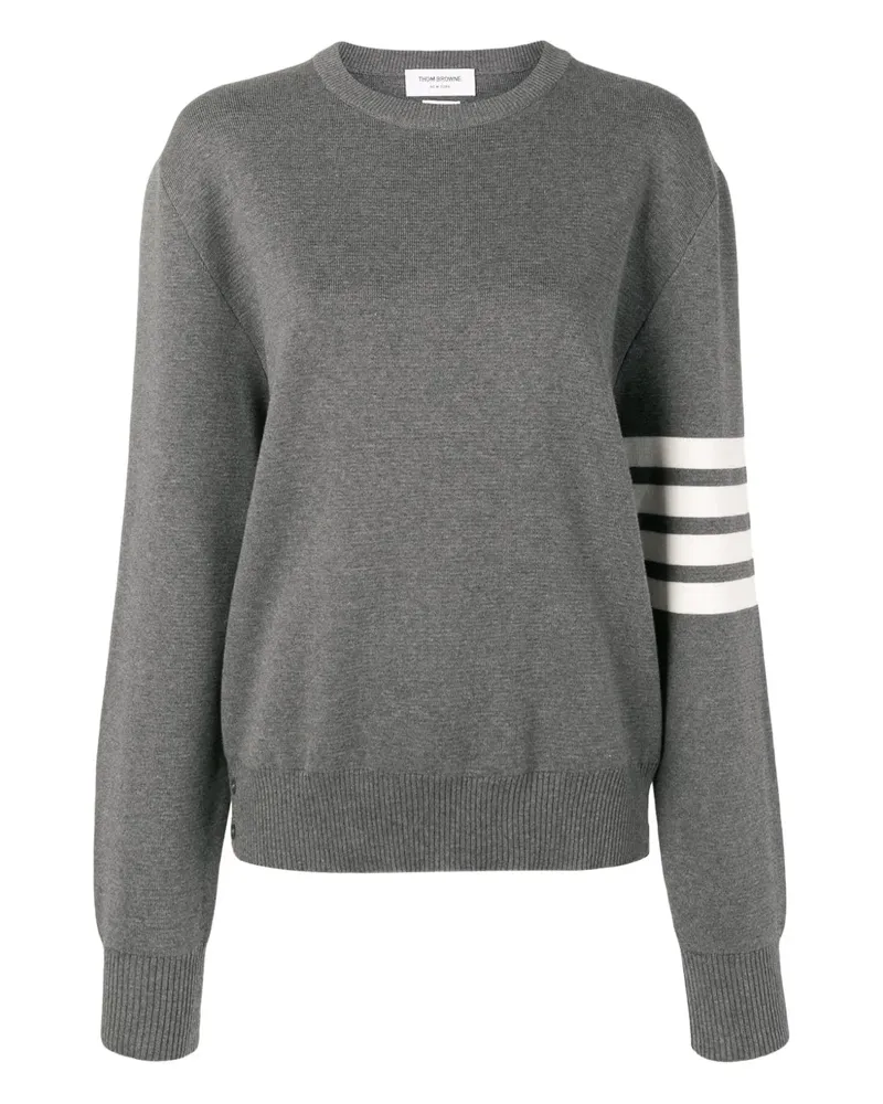Thom Browne Klassischer Pullover - Grau Grau