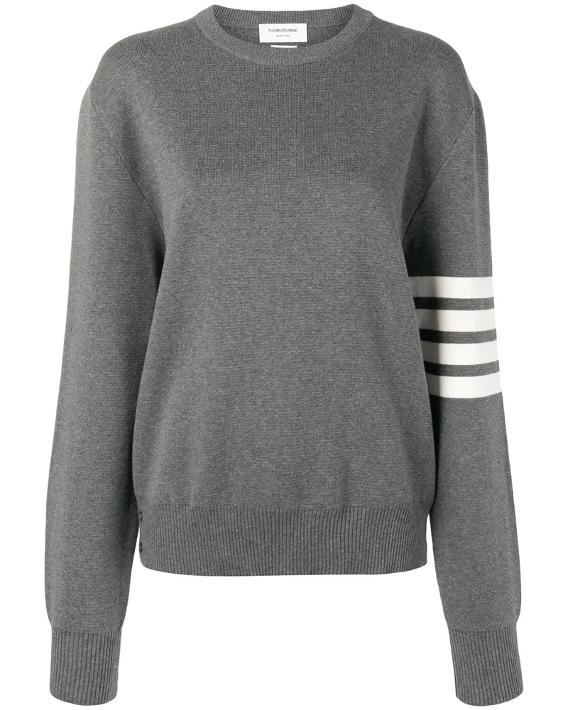 Thom Browne Klassischer Pullover - Grau Grau