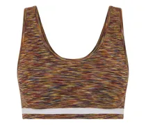 Nahtloser Sport-BH - Braun