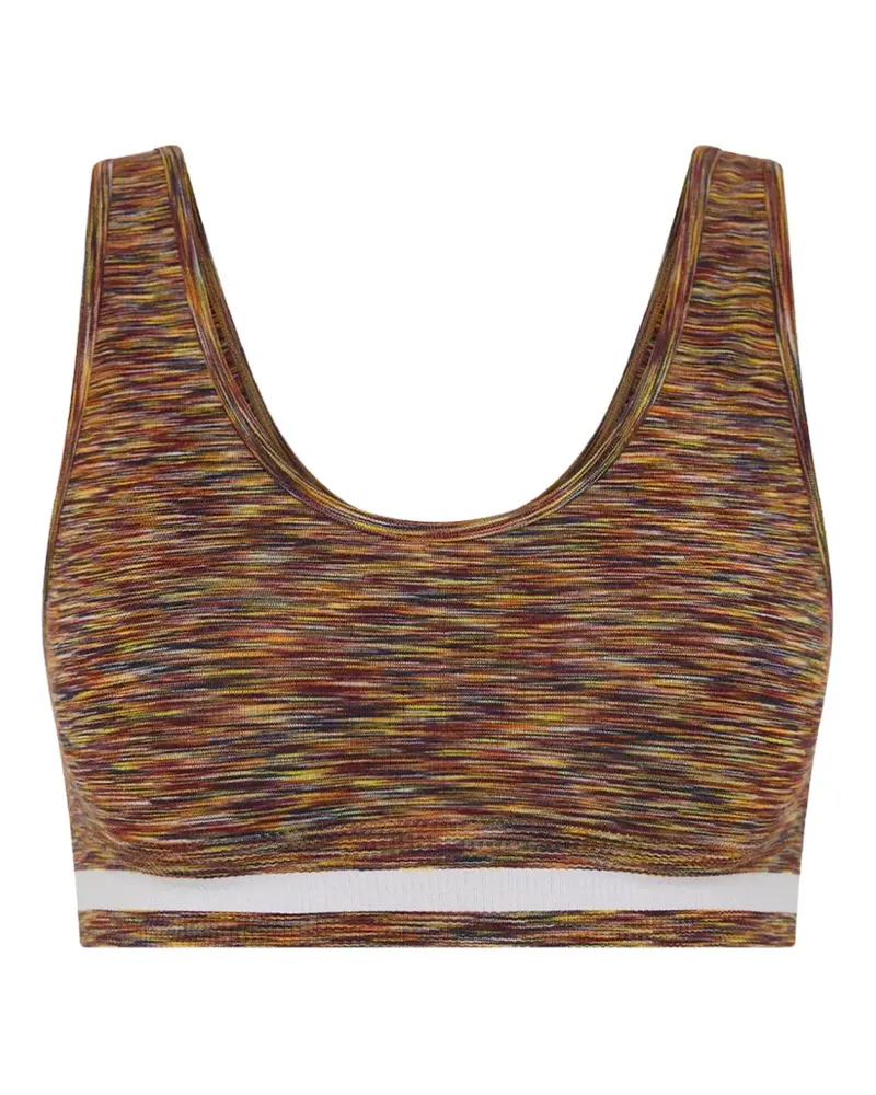 The Upside Nahtloser Sport-BH - Braun Braun