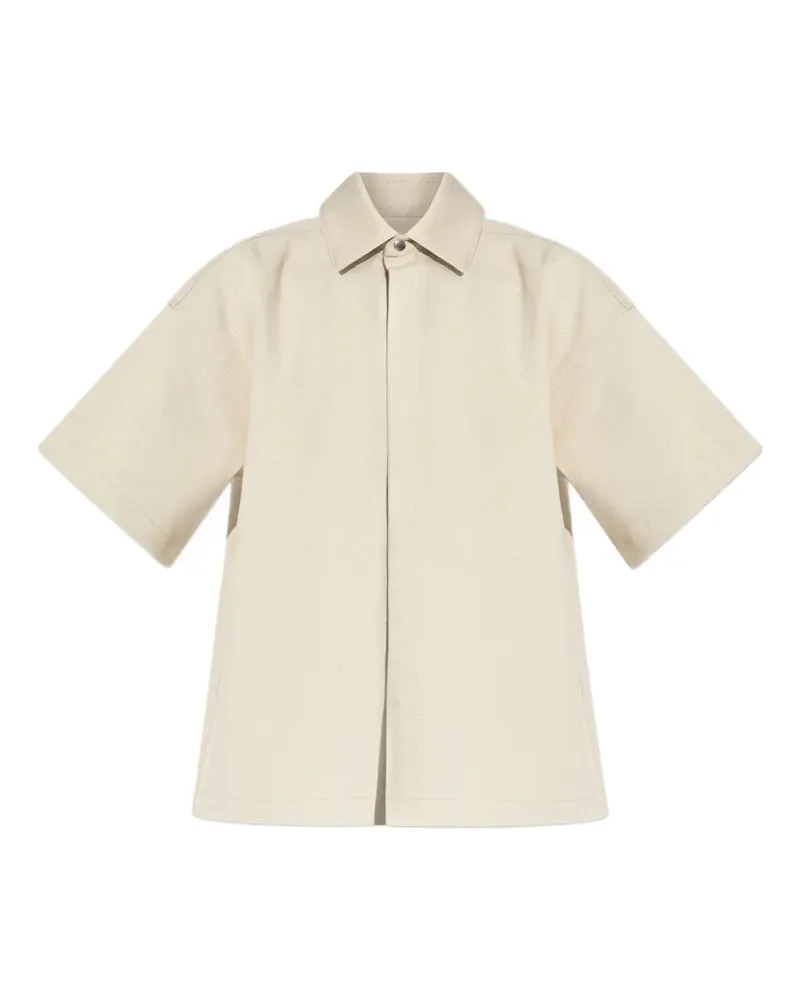 Jil Sander Hemd aus Popeline - Nude Nude