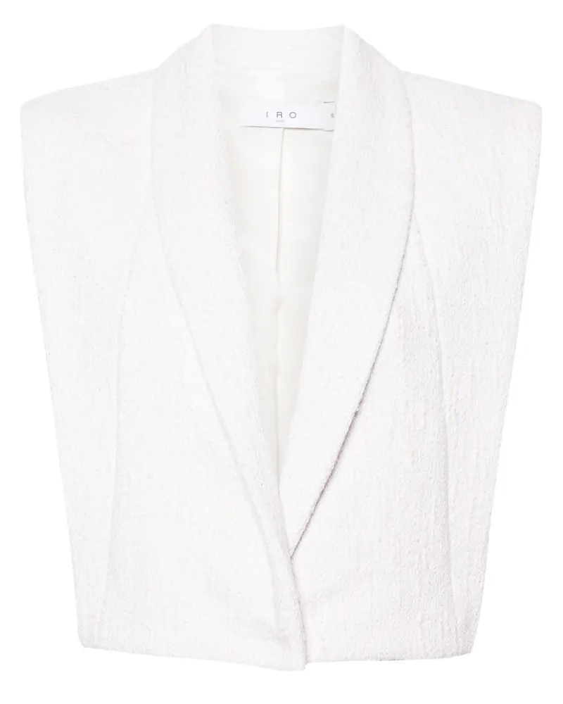 IRO Vilnia Tweed-Weste - Nude Nude