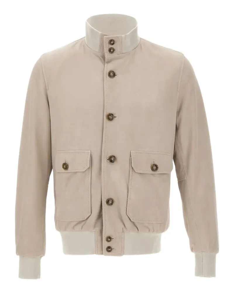 BARBA Vermont Jacke mit Stehkragen - Nude Nude