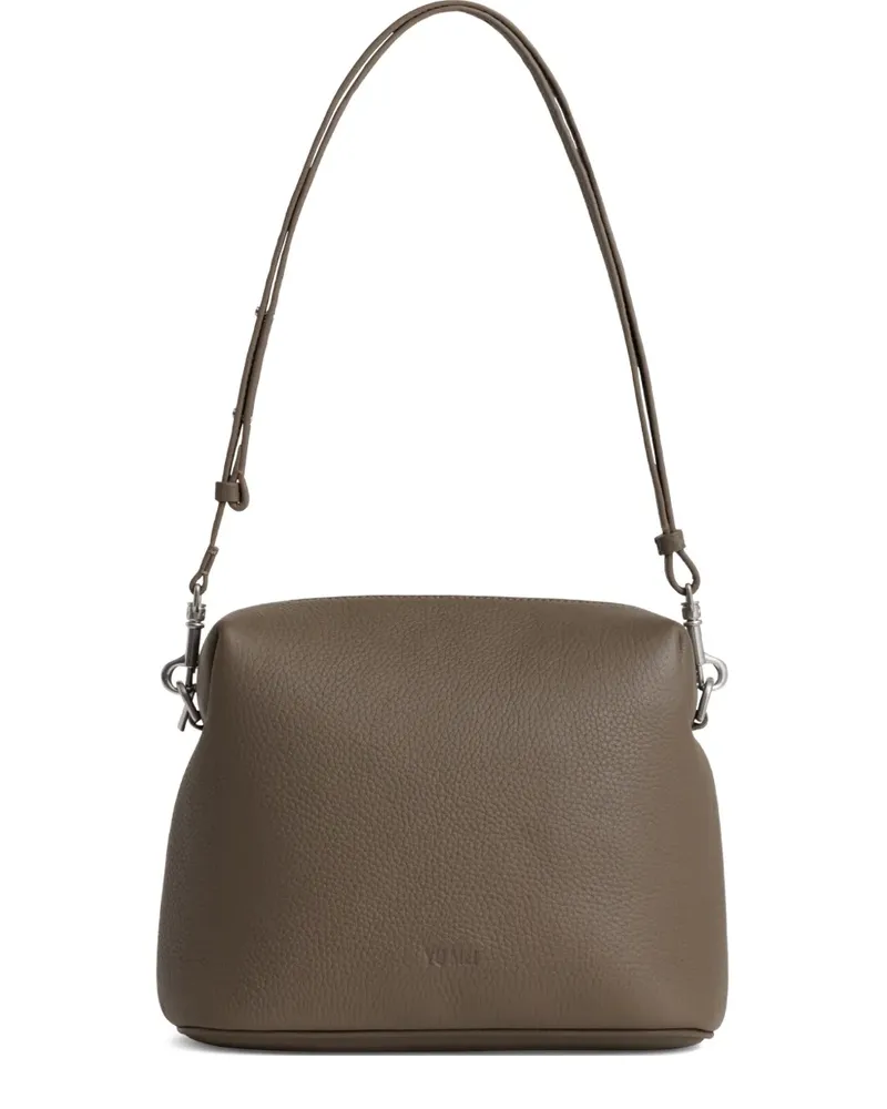 YU MEI Ch'lita zip-fastening leather cross body bag - Braun Braun