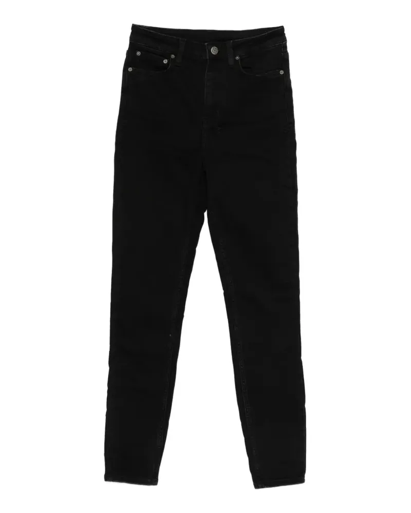 ksubi hi waisted jeans - Schwarz Schwarz
