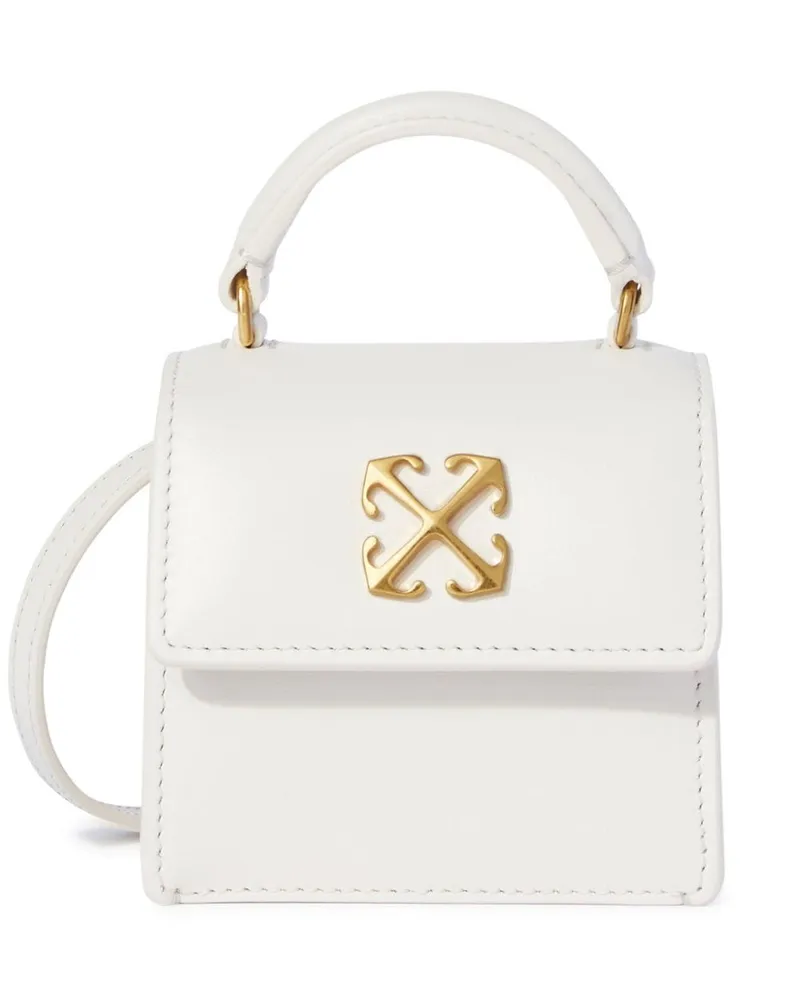 OFF-WHITE Micro Jitney Tasche - Weiß Weiß