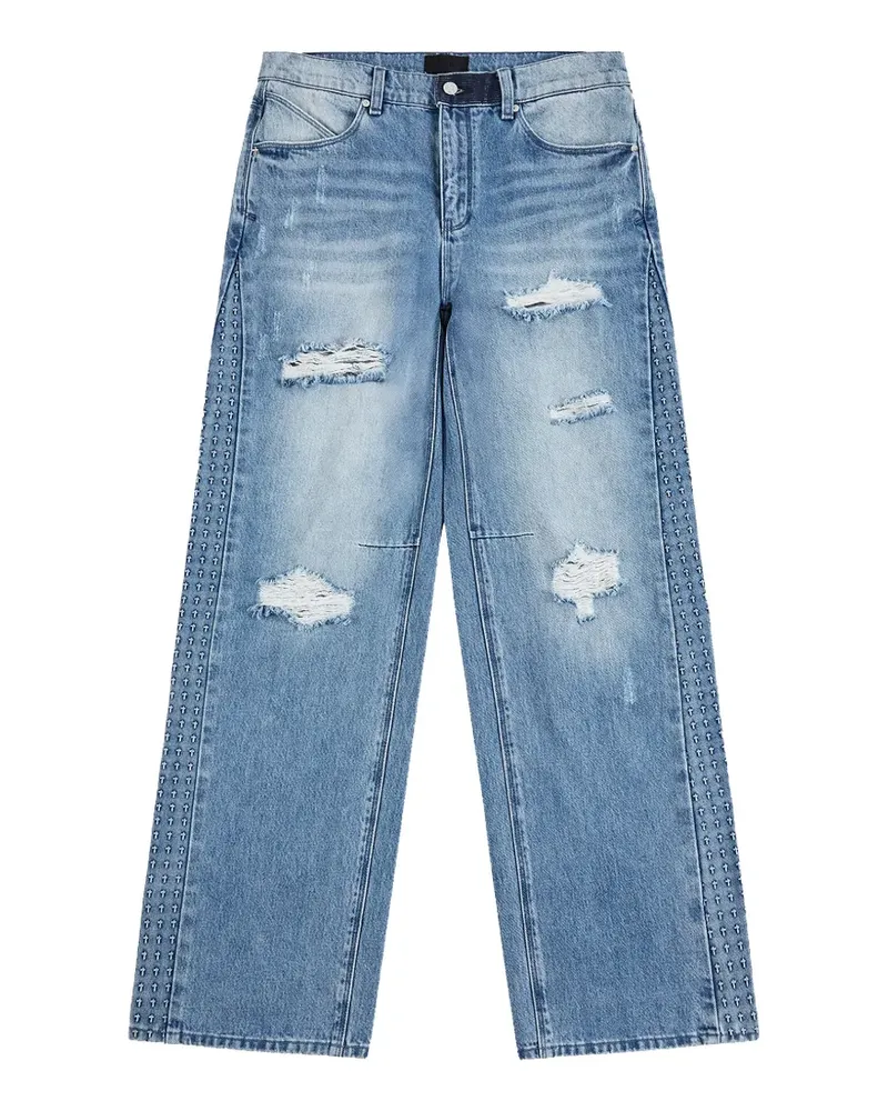 RTA Zed straight-leg jeans - Blau Blau