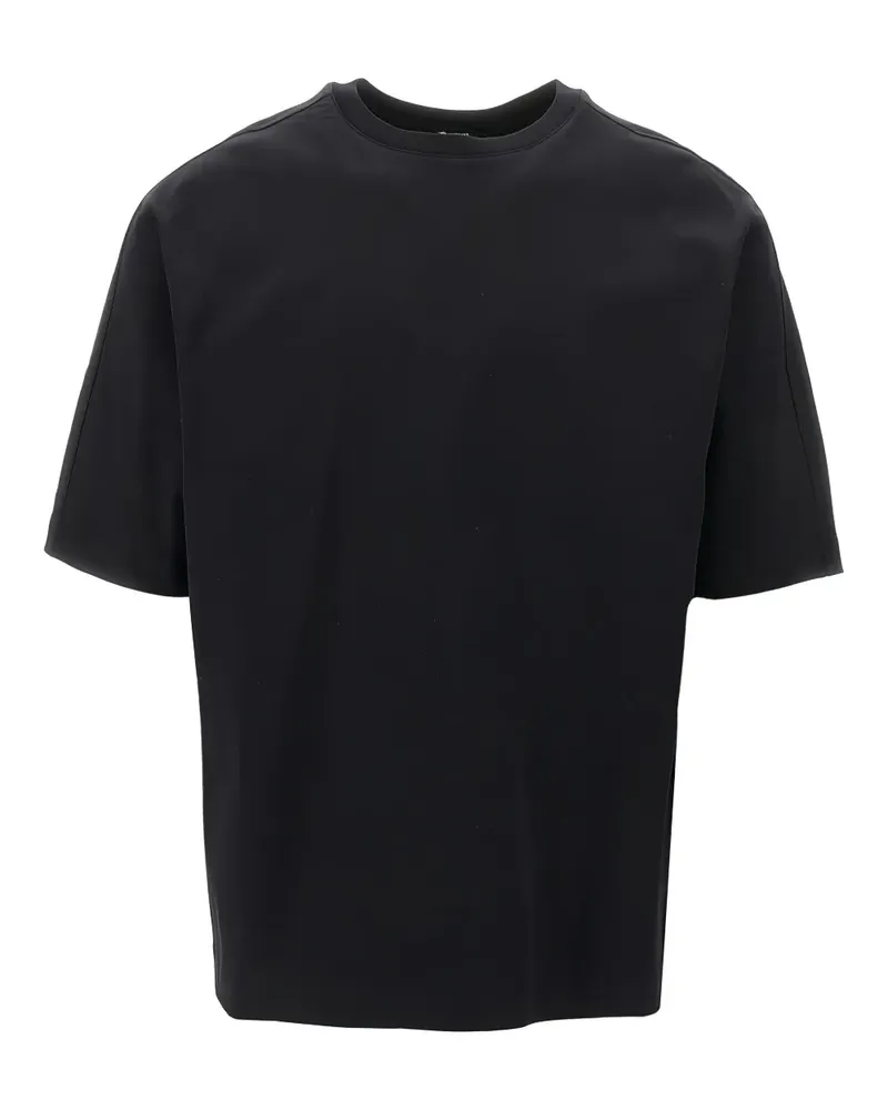 Herno Klassisches T-Shirt - Schwarz Schwarz