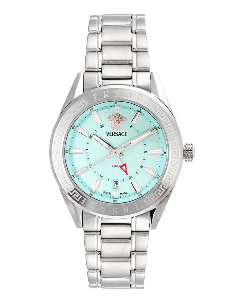 Versace Greca-bezel 42mm watch - Blau Blau