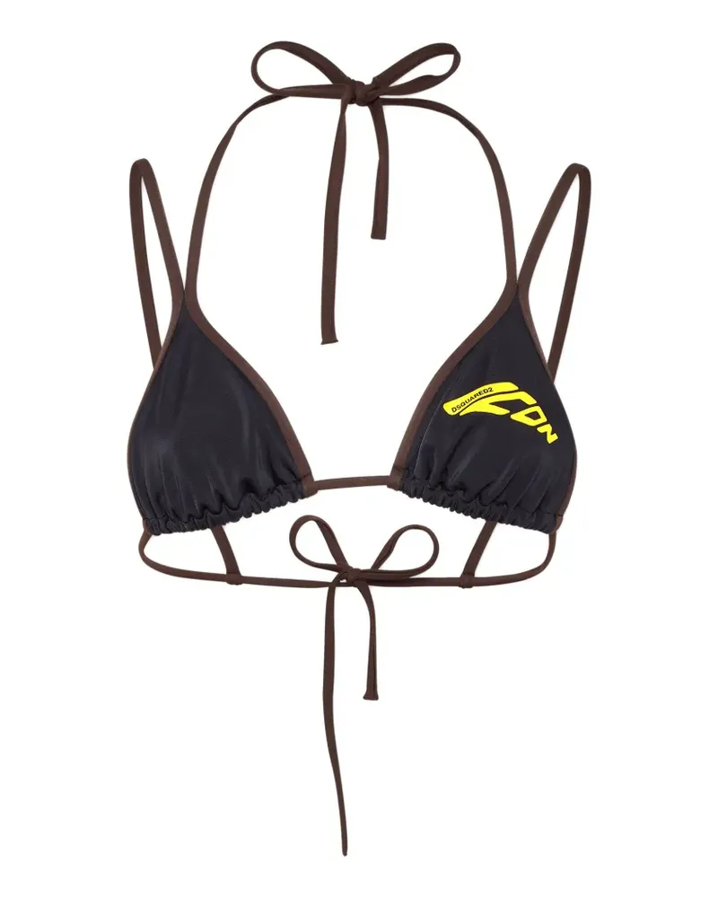 Dsquared2 Icon New Generation Bikinioberteil - Schwarz Schwarz