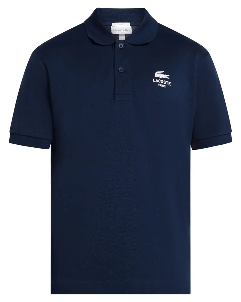 Lacoste Poloshirt mit Print - Blau Blau