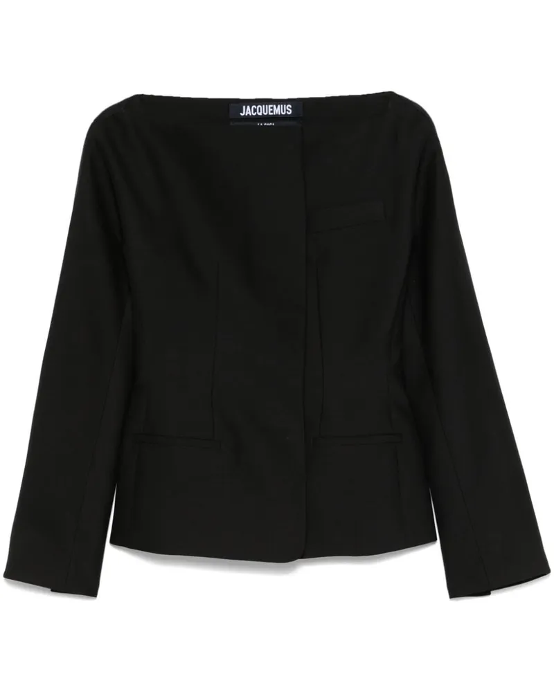 Jacquemus La Veste Jacke - Schwarz Schwarz