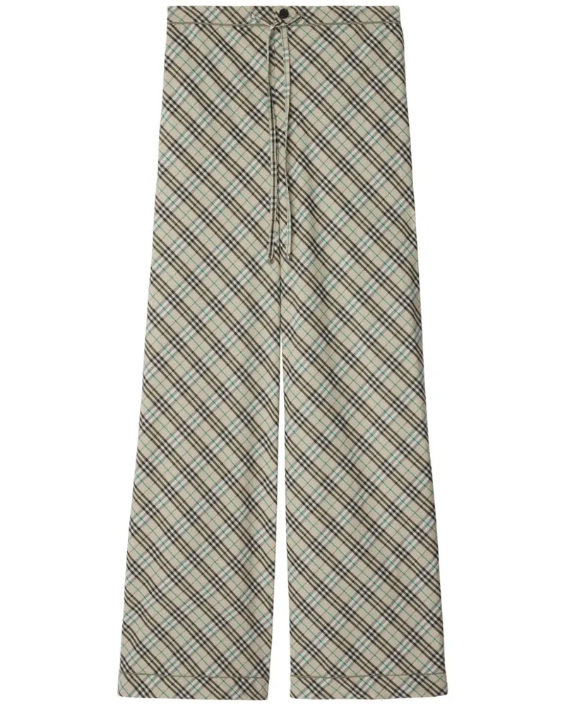 Burberry Karierte Hose - Nude Nude