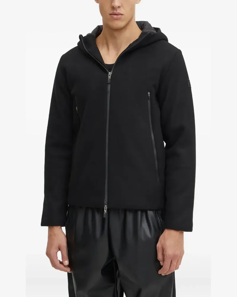EA7 zip-up hoodie - Schwarz Schwarz