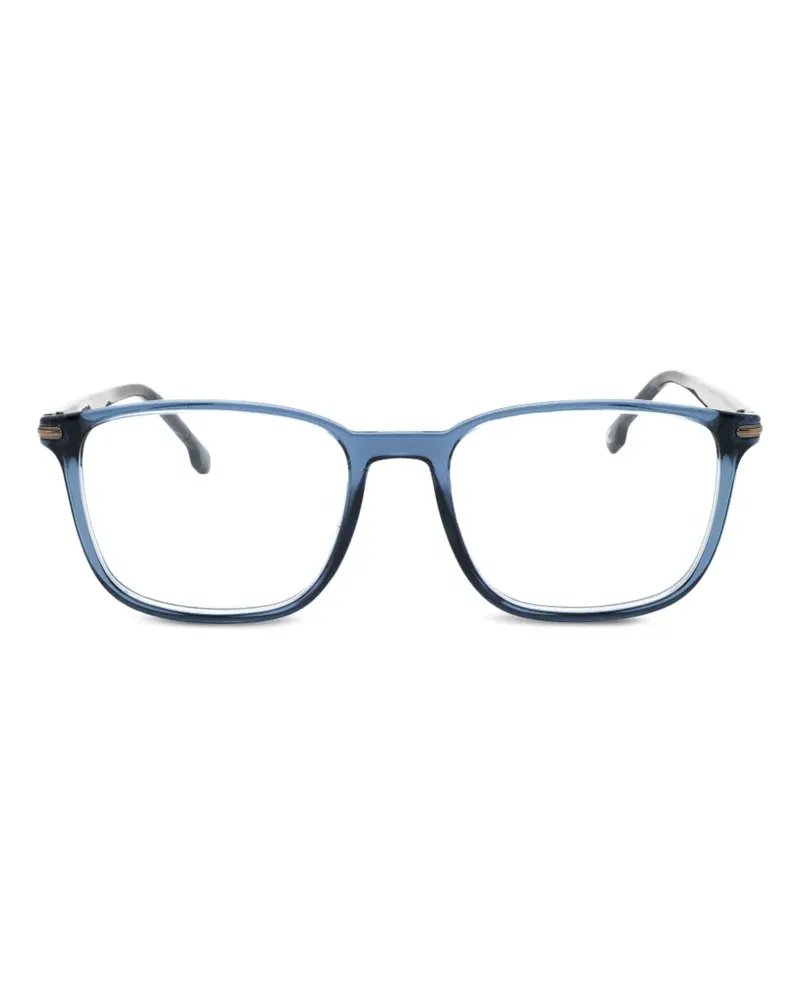 Carrera Brille mit eckigem Gestell - Blau Blau