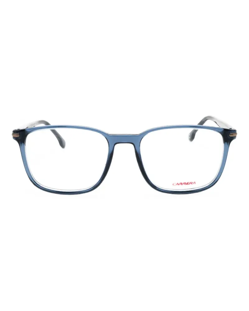 Carrera Brille mit eckigem Gestell - Blau Blau