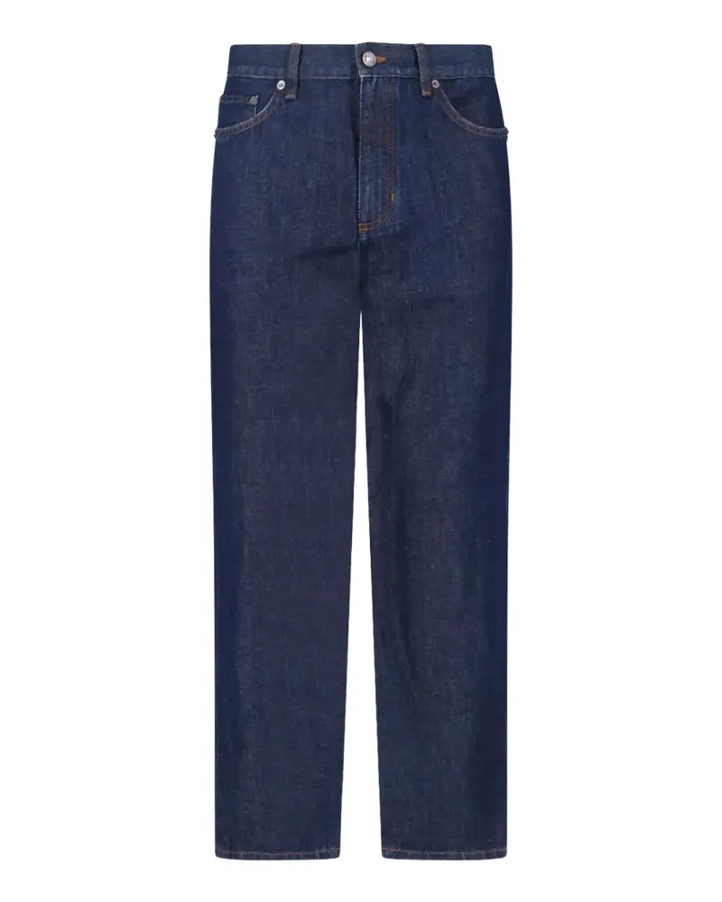 Ermenegildo Zegna City belt-loop buttoned jeans - Blau Blau