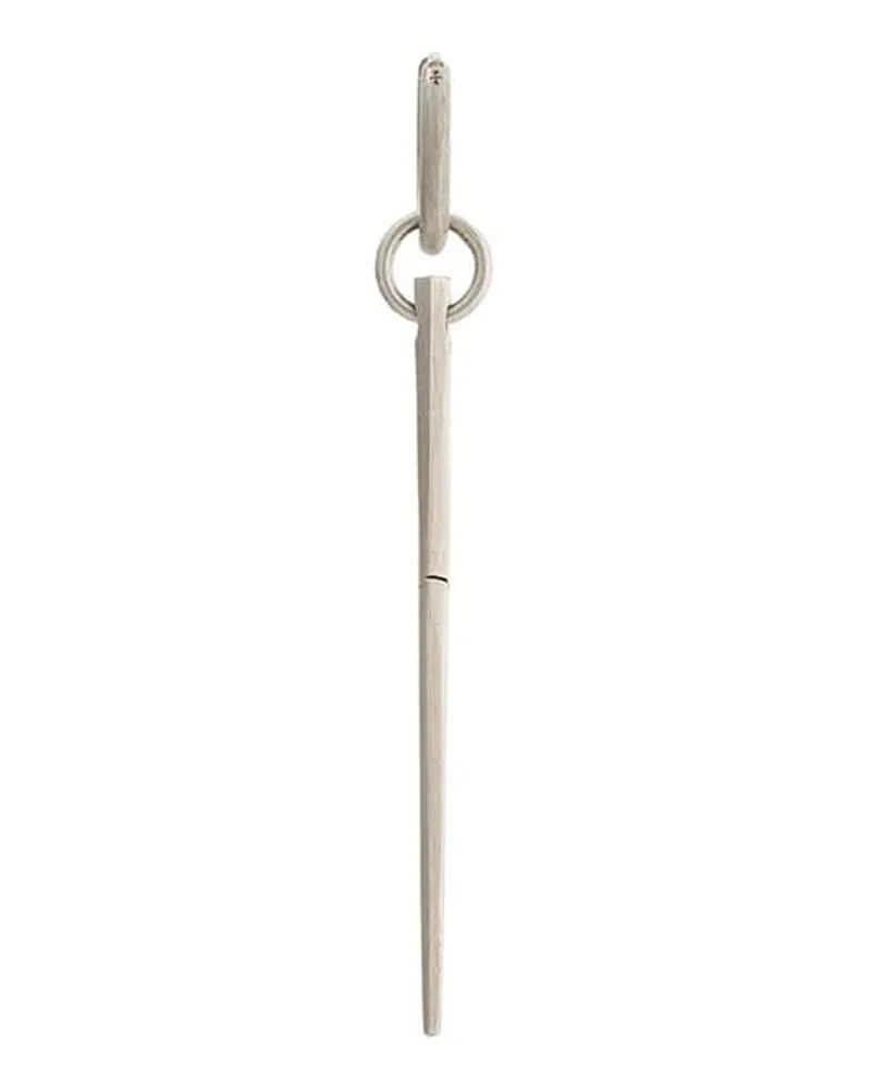 Parts Of Four Kleine 'V2' Creolen - Silber Silber