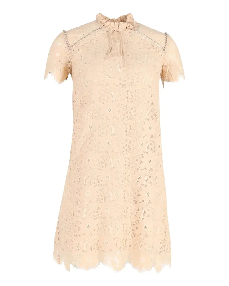 Sandro lace embellished mini dress - Rosa Rosa