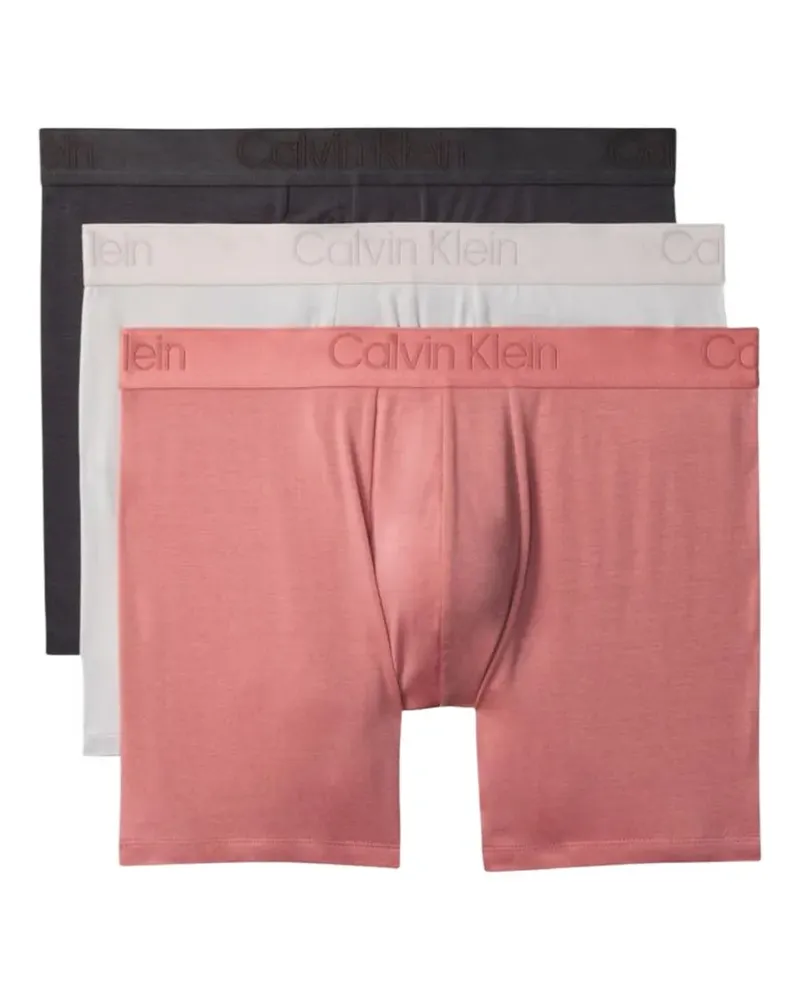 Calvin Klein logo-waistband boxer briefs (set of three) - Mehrfarbig Mehrfarbig