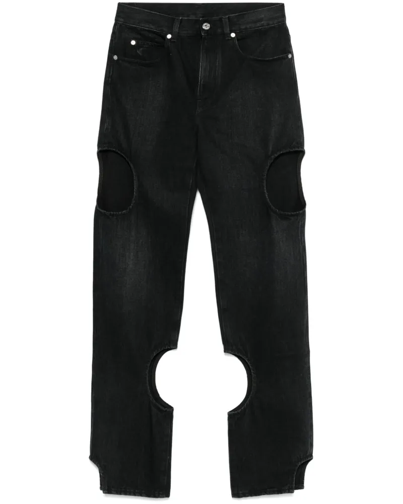 OFF-WHITE Meteor Jeans - Schwarz Schwarz